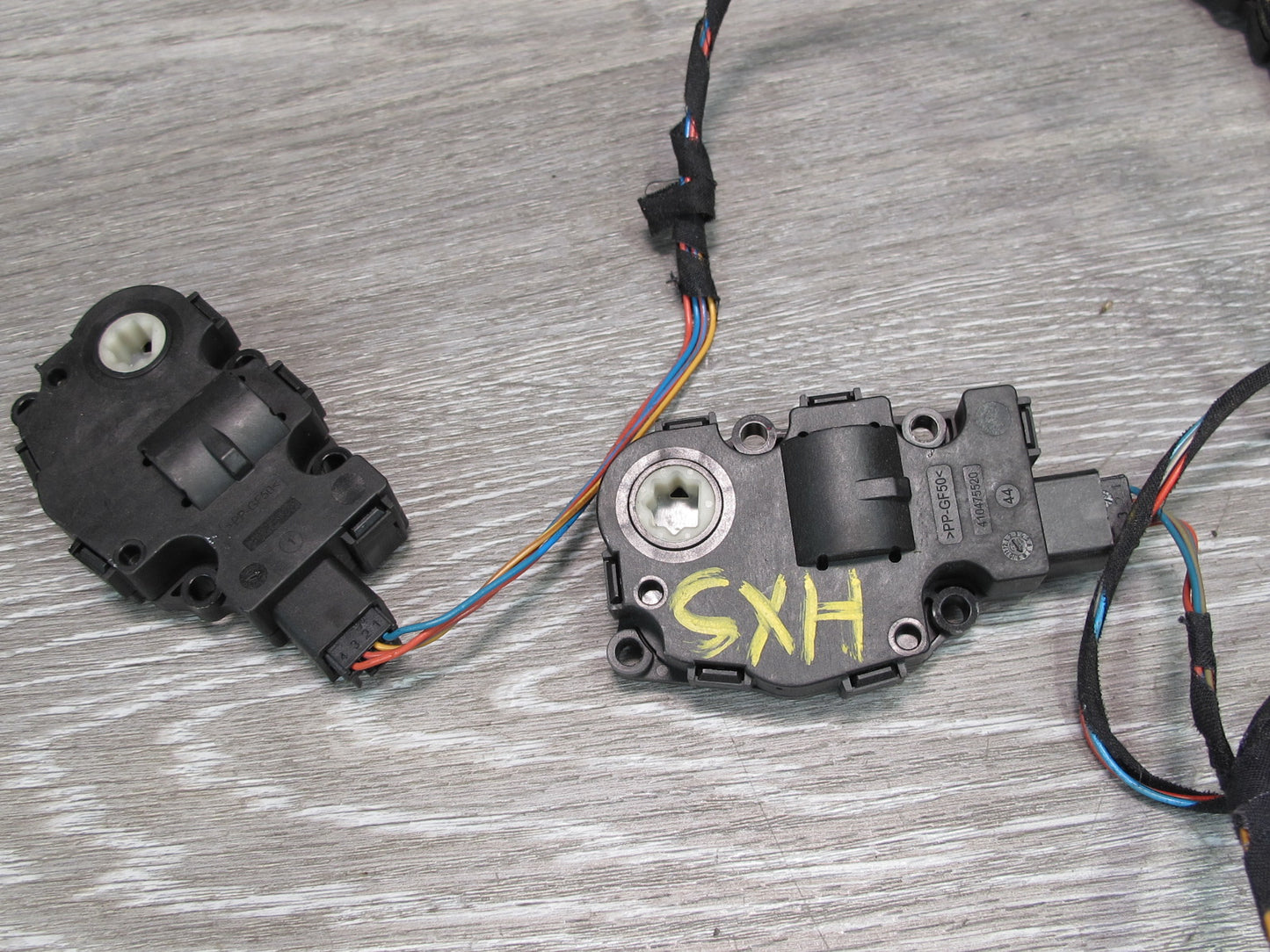 2008-2014 BMW E71 E72 X6 A/C Heater Flap Door Actuator Motor Wiring Set