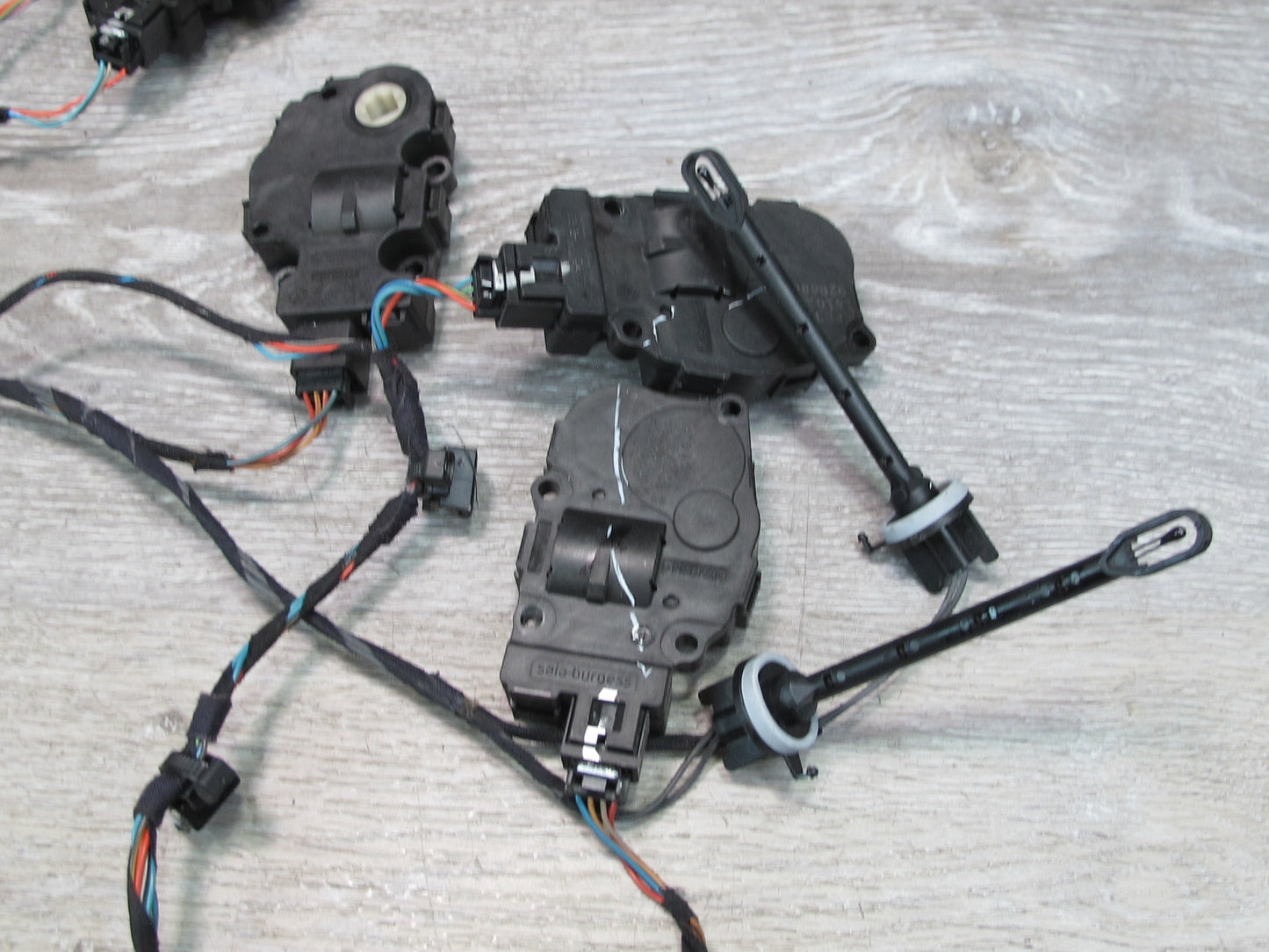 2008-2014 BMW E71 E72 X6 A/C Heater Flap Door Actuator Motor Wiring Set