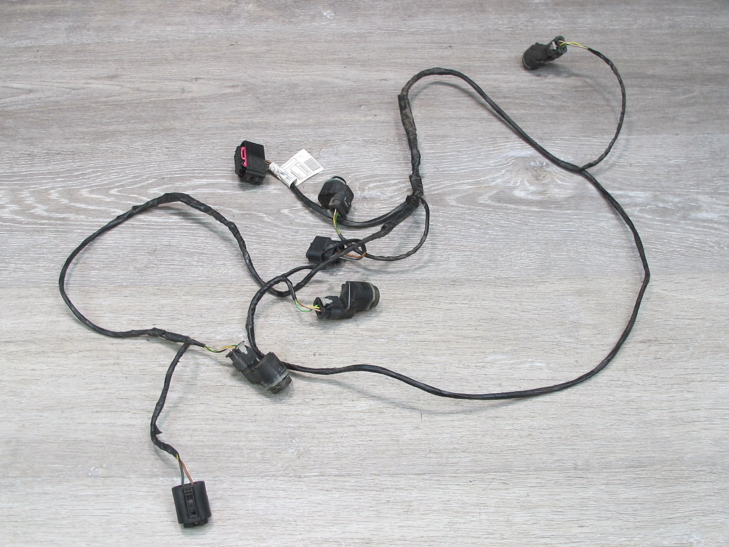 2008-2014 BMW E71 E72 X6 Rear Bumper PDC Parking Distance Sensor Wiring Set