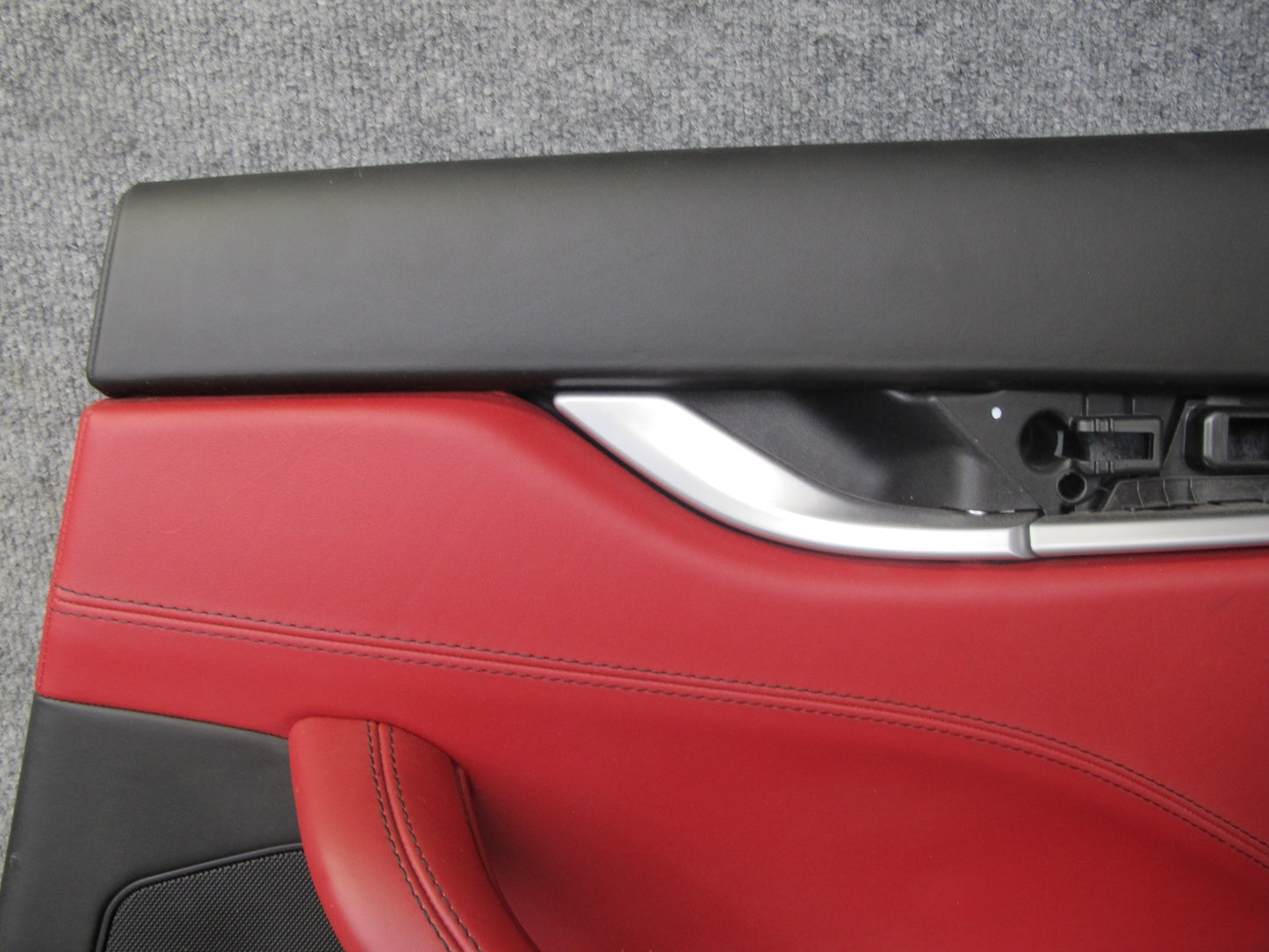 2017-2020 Maserati Levante M161 Rear Door Interior Trim Cover Panel Set of 2
