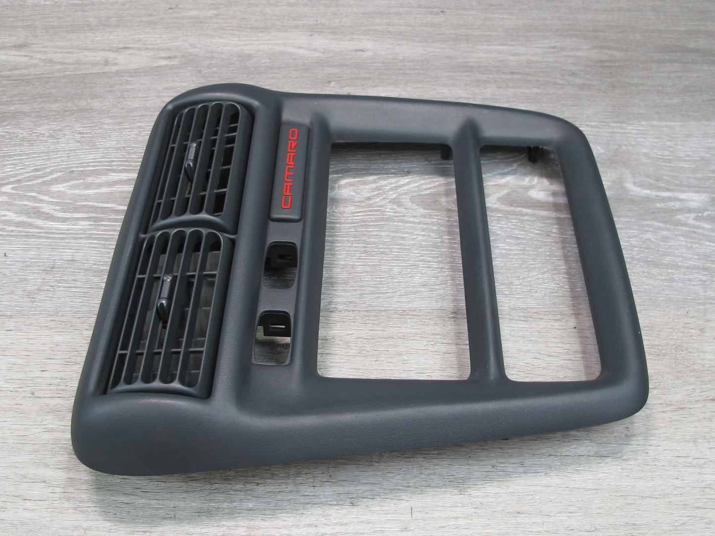 97-01 Chevrolet Camaro Dash Center Radio Climate Bezel & Air Vent Trim Set OEM