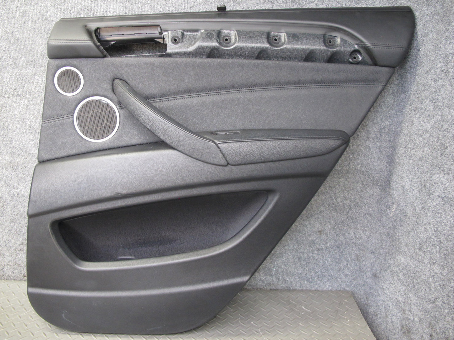 2008-2014 BMW E71 E72 X6 Rear Left & Right Door Interior Trim Cover Panel Set