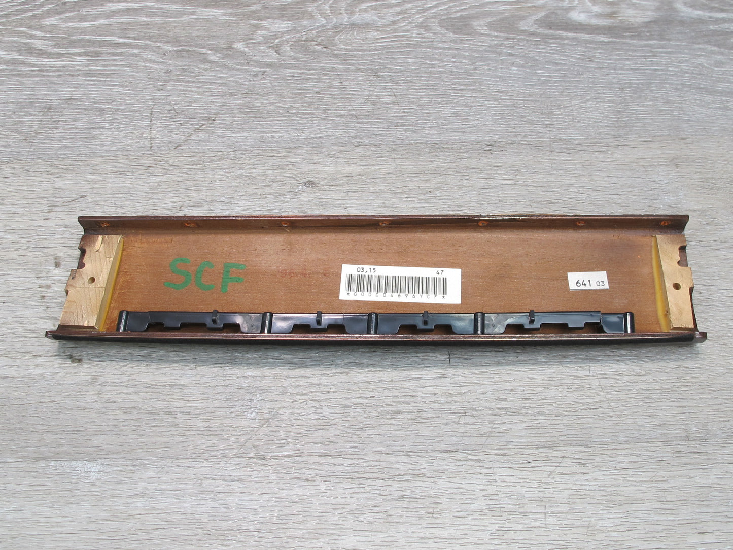 95-96 Lexus UZZ30L SC300 SC400 Set of 7 Interior Dash Door Wood Trim Cover OEM