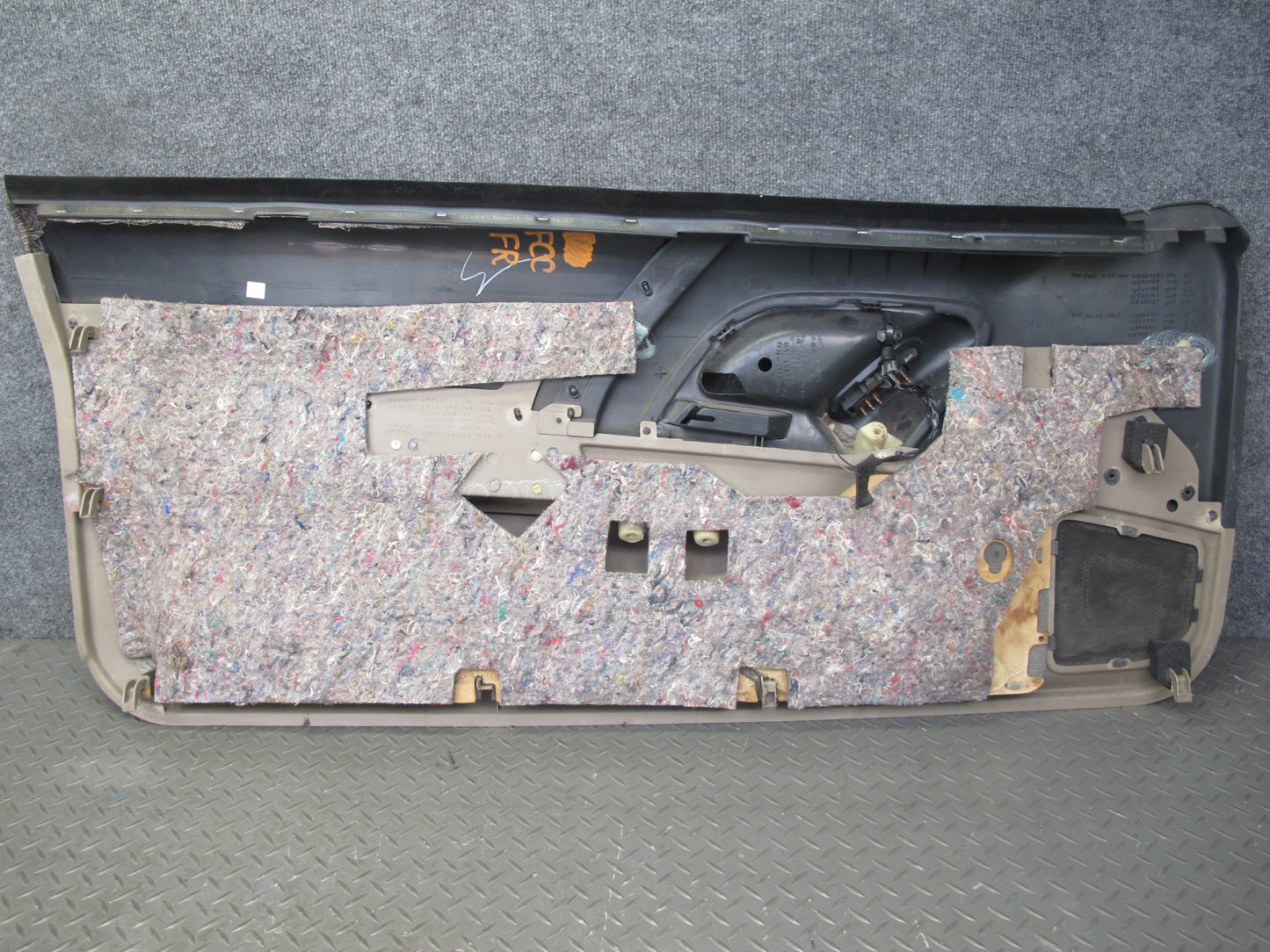 98-99 Chevrolet Camaro Right Passenger Door Interior Panel w Mirror Trim Set OEM