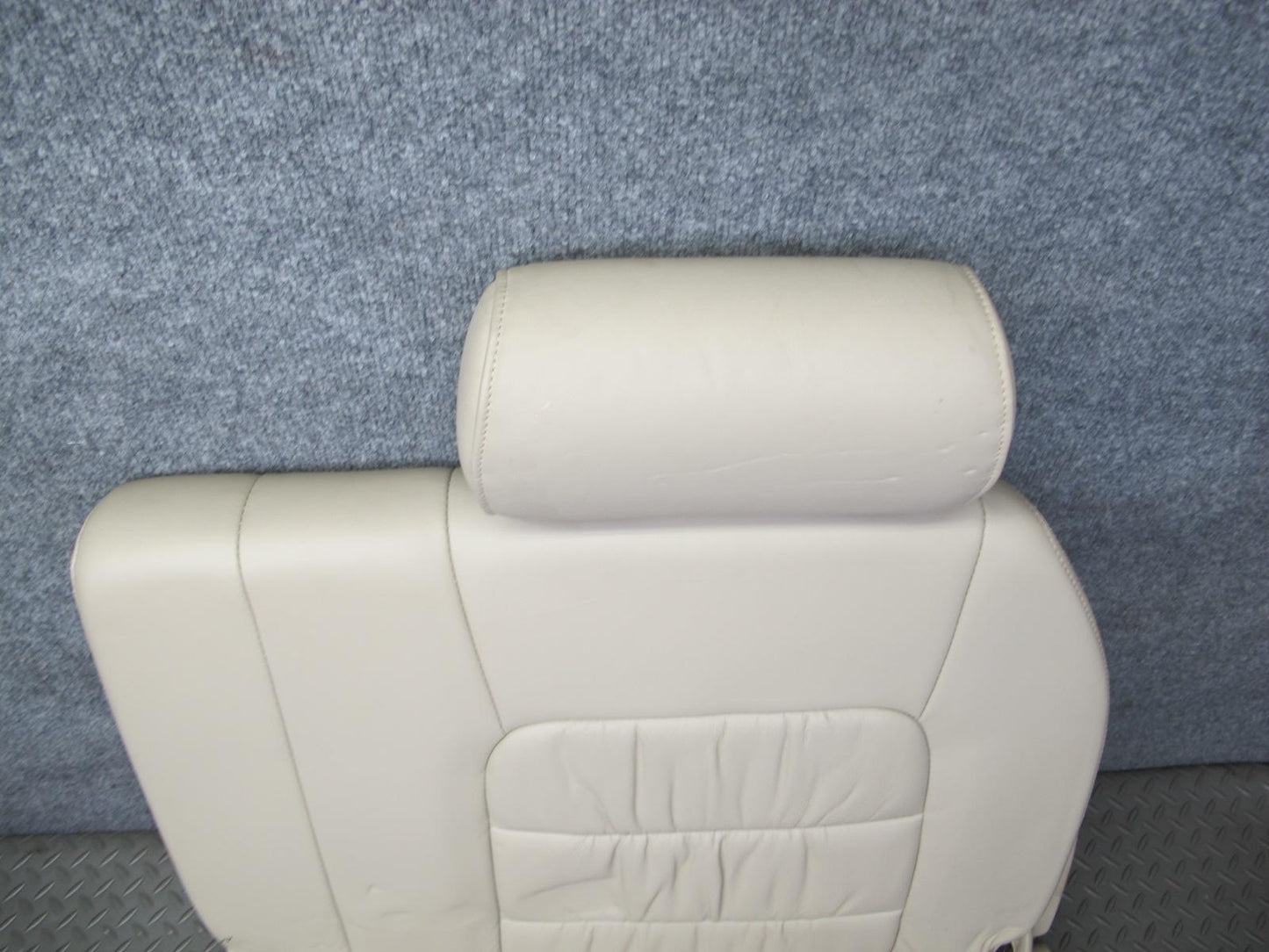 2004-2005 Lexus LX470 Rear Third 3RD ROW Left Right Leather Ivory Seat Set of 2