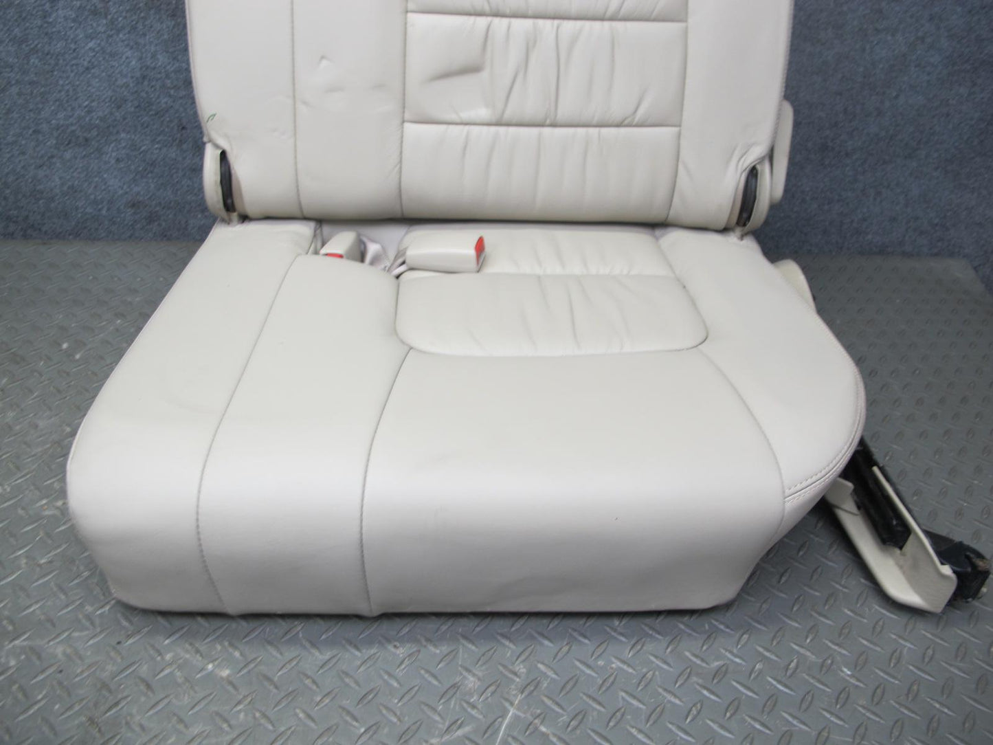 2004-2005 Lexus LX470 Rear Third 3RD ROW Left Right Leather Ivory Seat Set of 2