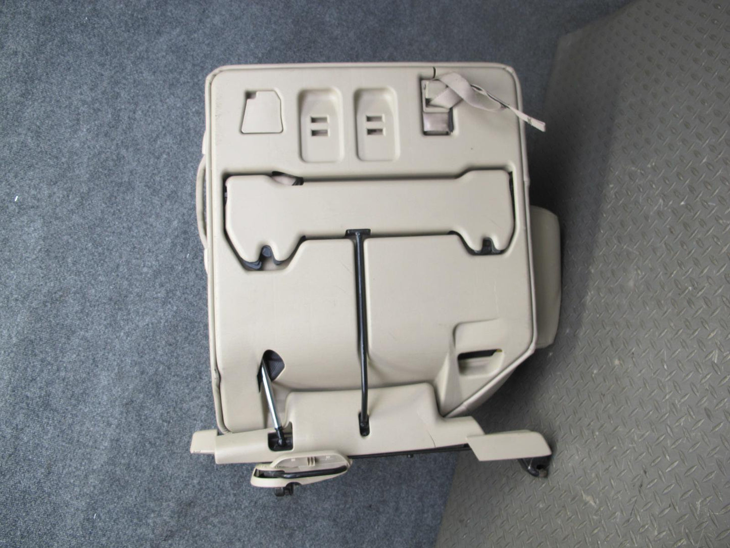 2004-2005 Lexus LX470 Rear Third 3RD ROW Left Right Leather Ivory Seat Set of 2