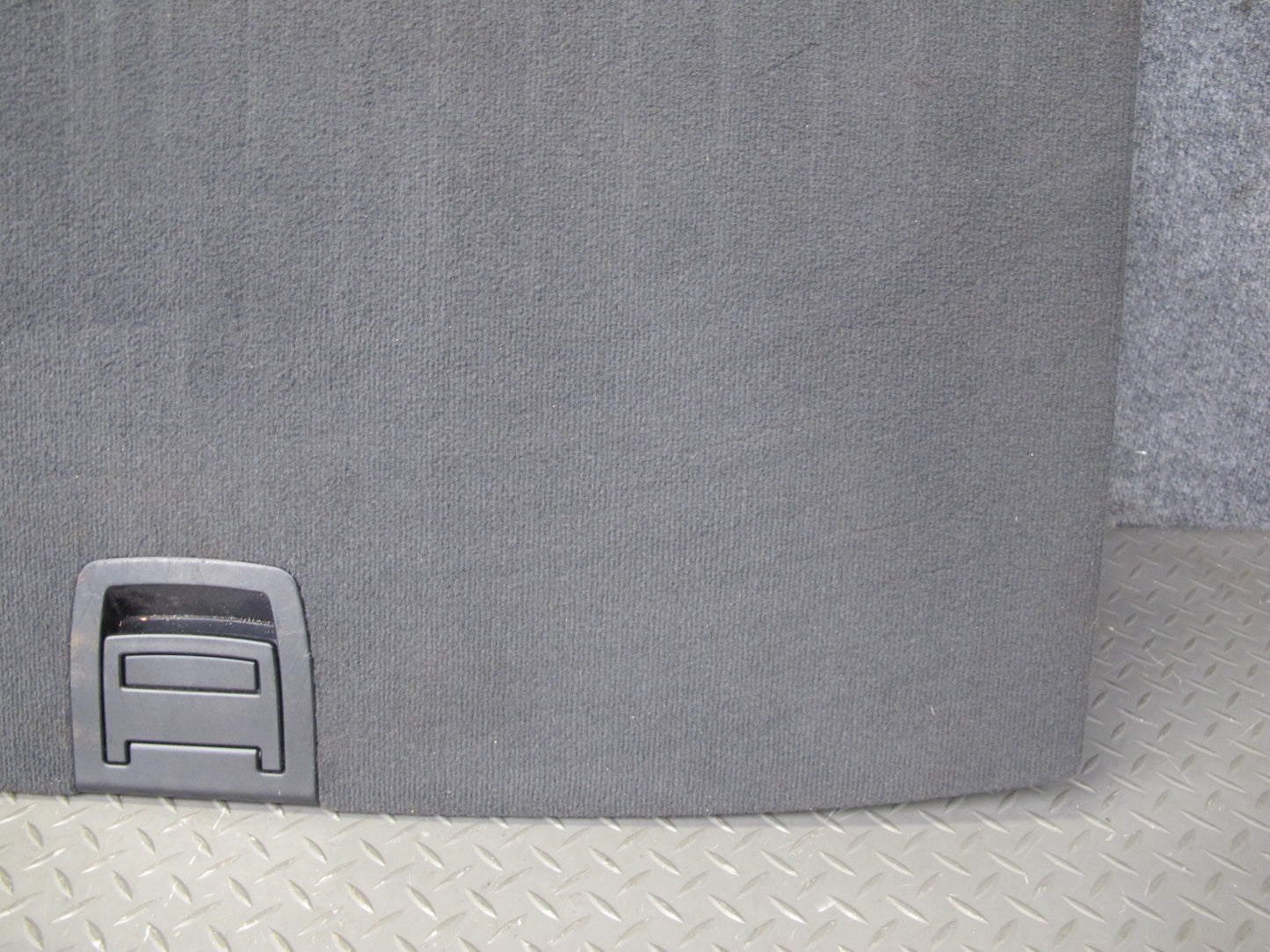 2010-2011 BMW E72 X6 Hybrid Rear Trunk Floor Storage Carpet Board Panel