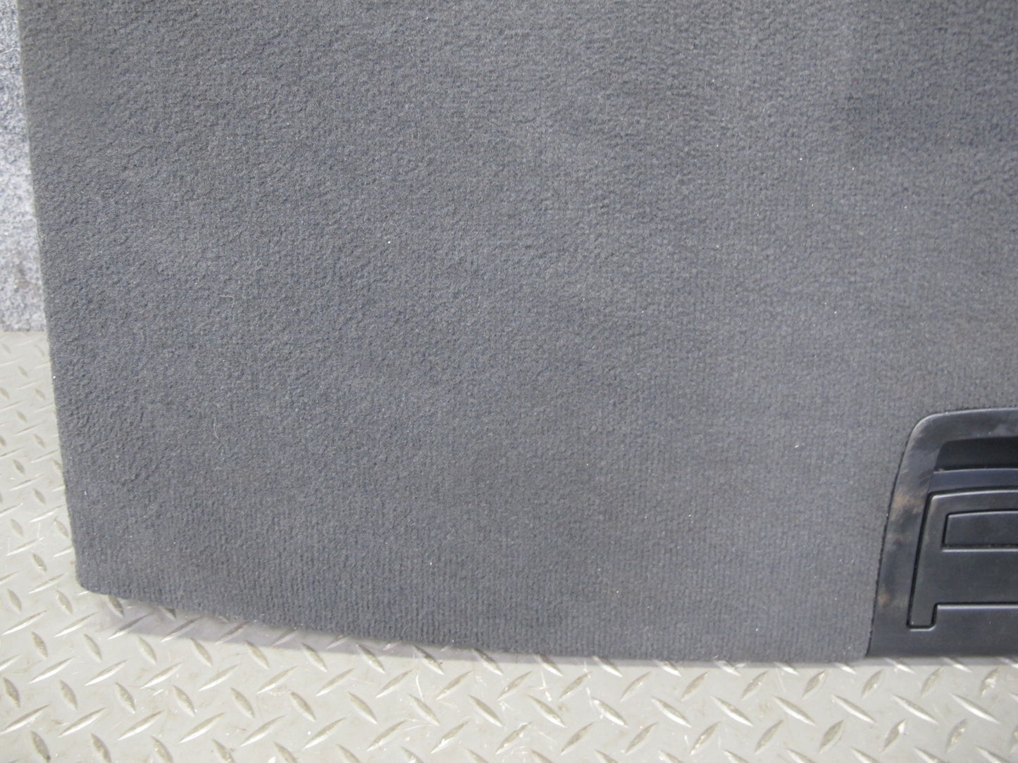 2010-2011 BMW E72 X6 Hybrid Rear Trunk Floor Storage Carpet Board Panel