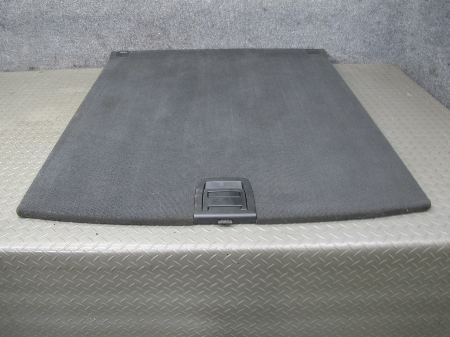 2010-2011 BMW E72 X6 Hybrid Rear Trunk Floor Storage Carpet Board Panel