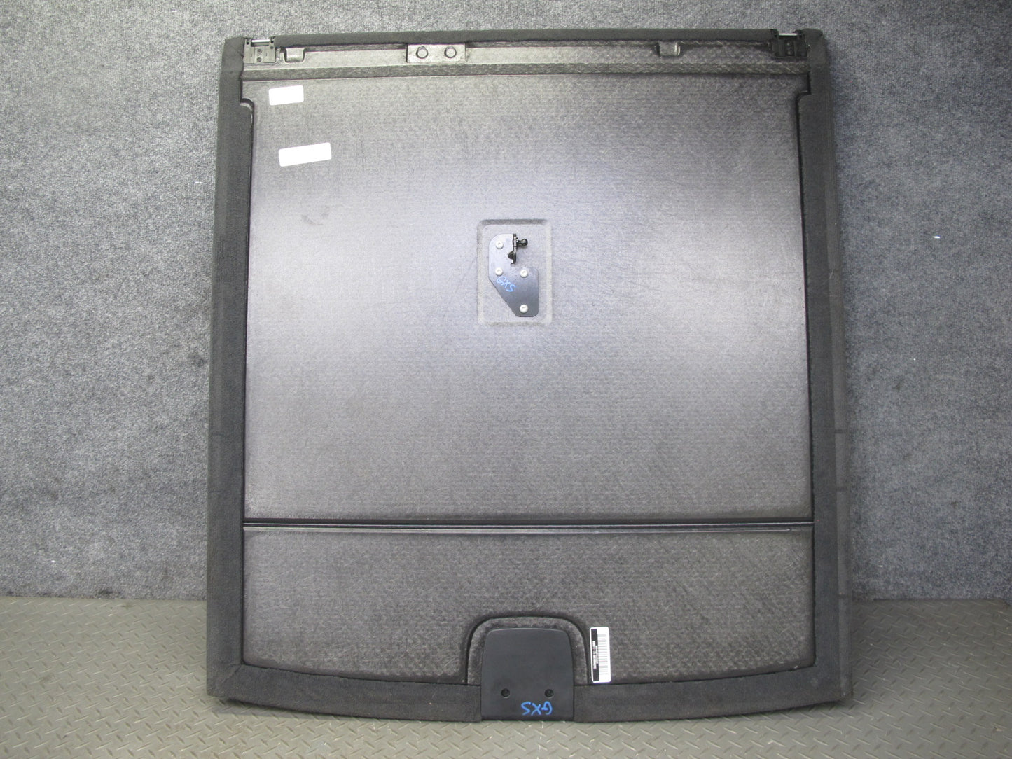 2010-2011 BMW E72 X6 Hybrid Rear Trunk Floor Storage Carpet Board Panel