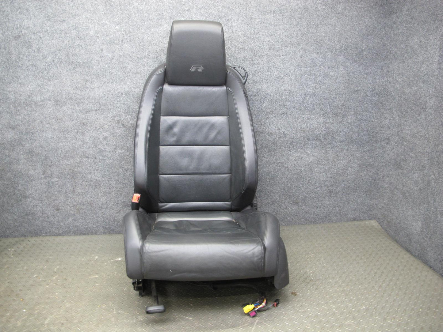 12-13 VW Golf R MK6 2DOOR Front & Rear Black Leather Sport Seat Set OEM