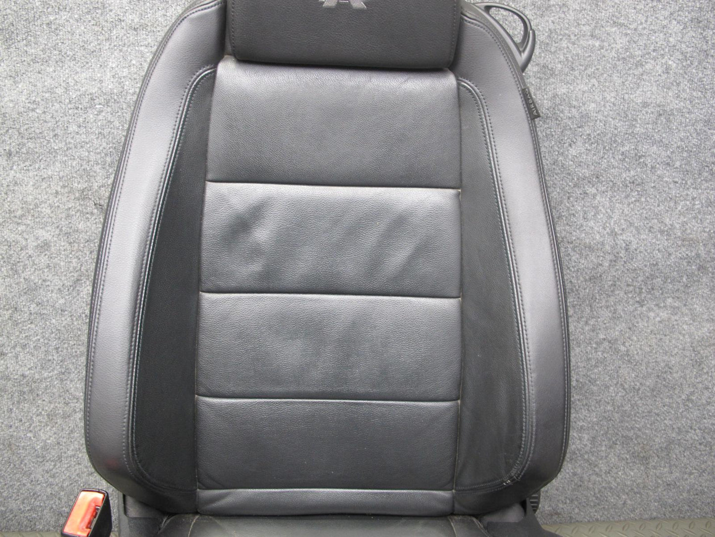 12-13 VW Golf R MK6 2DOOR Front & Rear Black Leather Sport Seat Set OEM