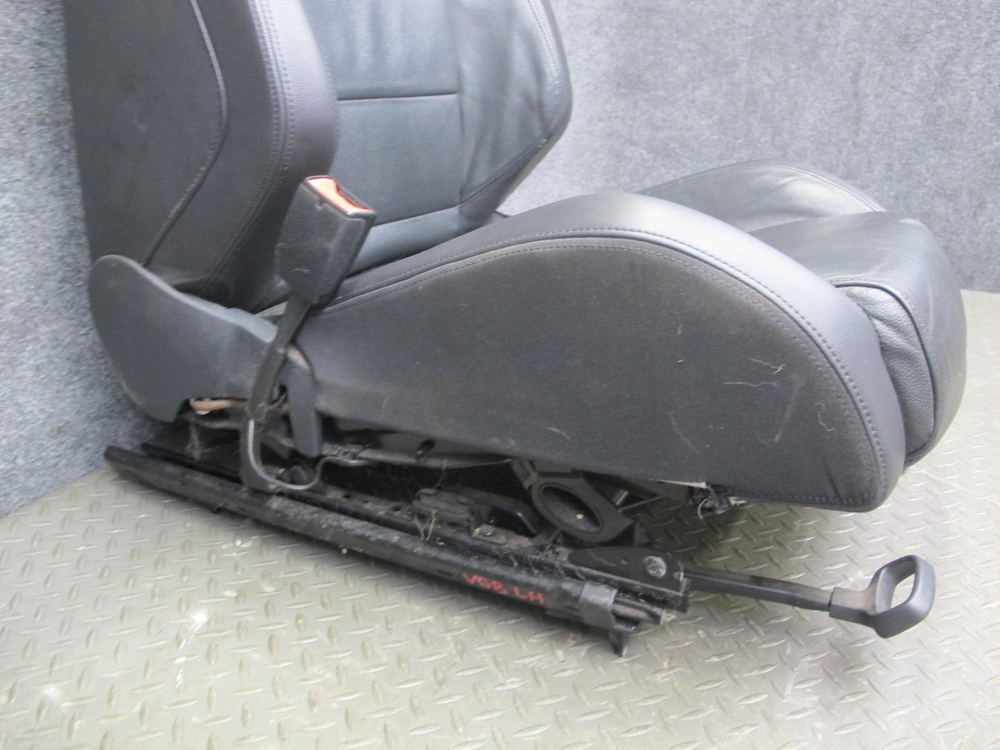 12-13 VW Golf R MK6 2DOOR Front & Rear Black Leather Sport Seat Set OEM