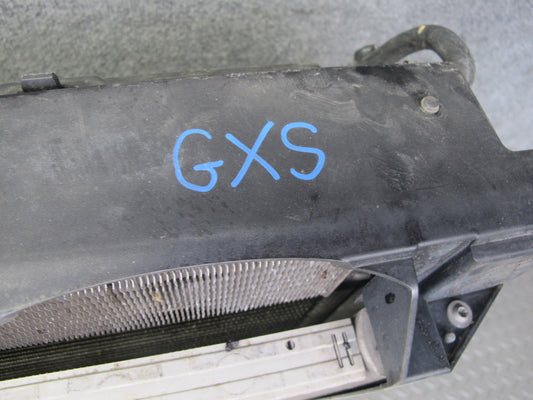 08-14 BMW E70 E71 E72 X5 X6 N63 Engine Cooling Radiator Condenser W/ Fan Shroud