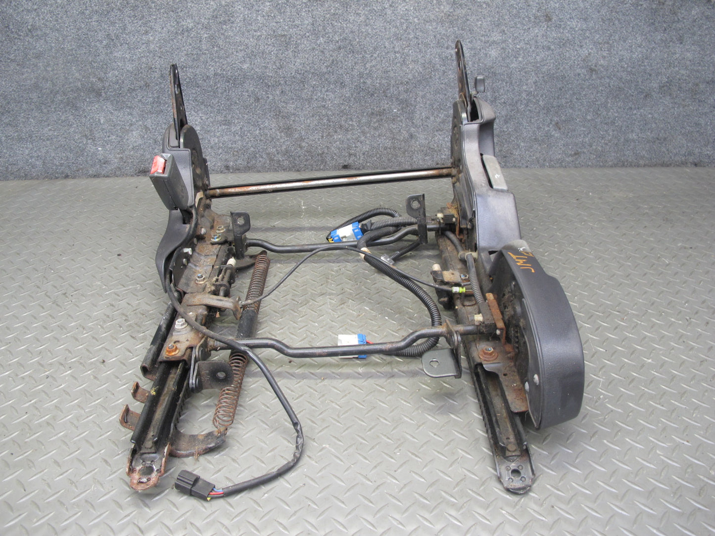 91-96 Mitsubishi 3000GT Left Driver Seat Lower Track Rail Frame OEM