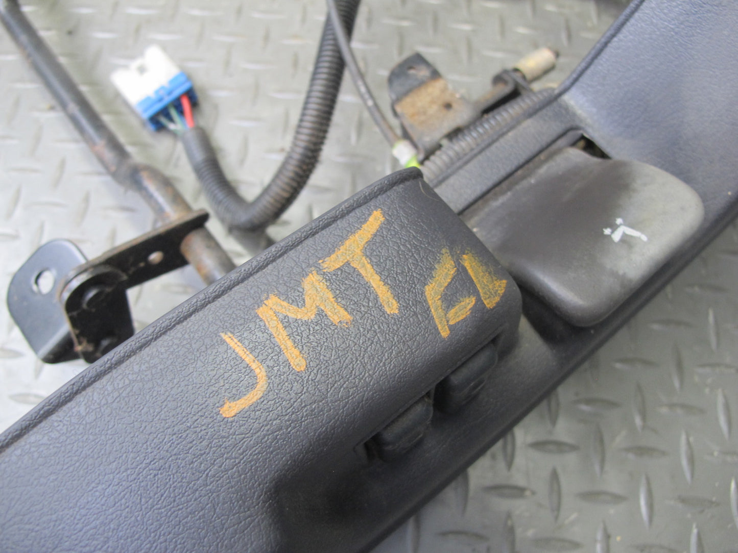 91-96 Mitsubishi 3000GT Left Driver Seat Lower Track Rail Frame OEM