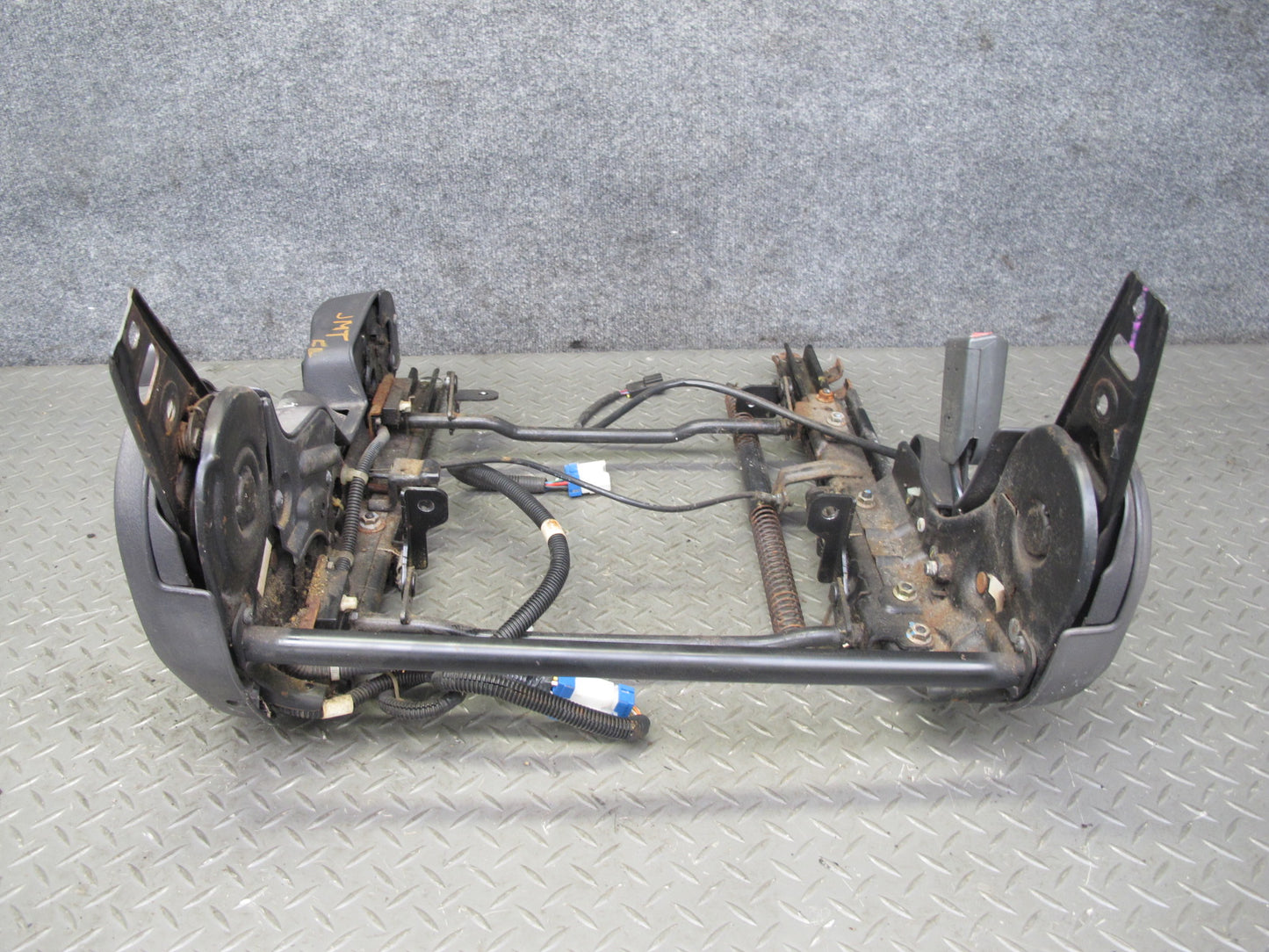 91-96 Mitsubishi 3000GT Left Driver Seat Lower Track Rail Frame OEM