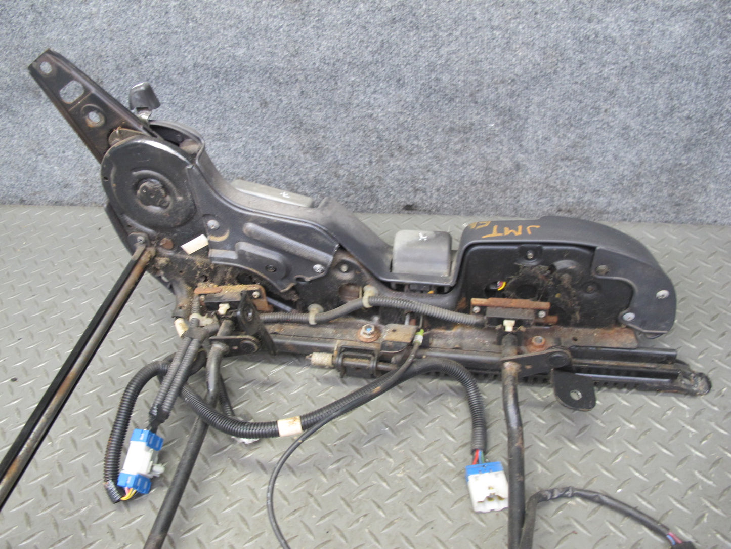 91-96 Mitsubishi 3000GT Left Driver Seat Lower Track Rail Frame OEM