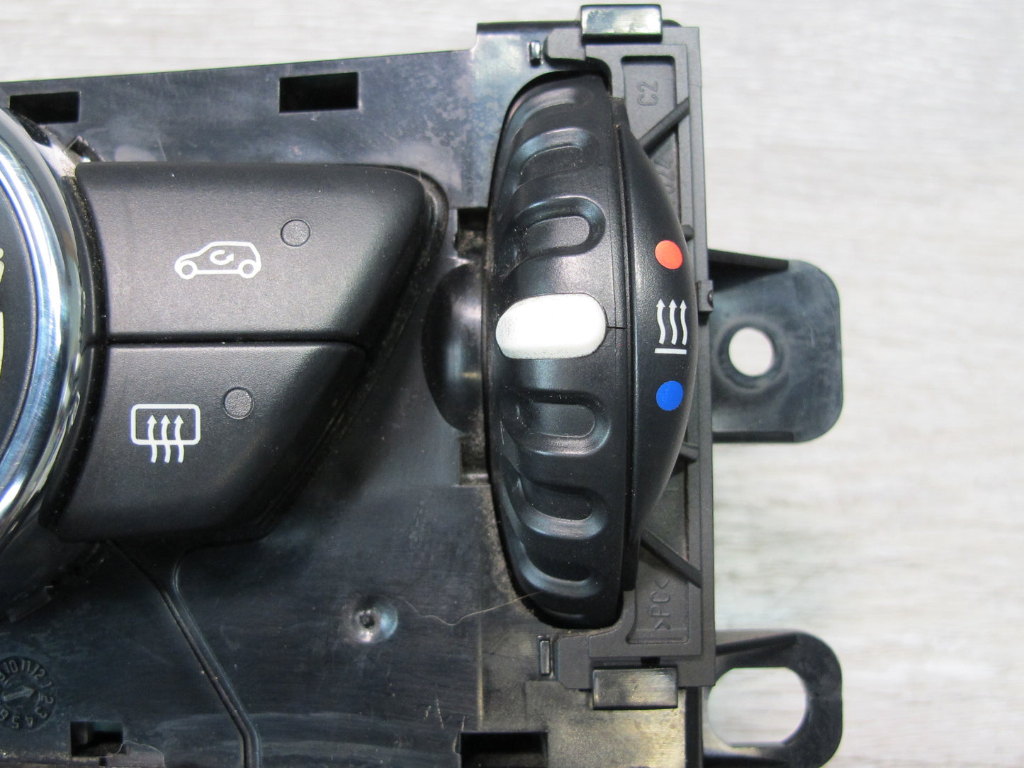 11-13 Mini Cooper R57 Convertible A/C Heater Climate Control Switch Panel OEM