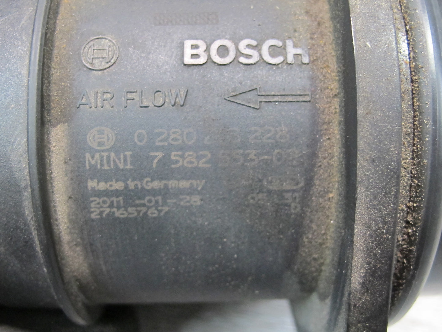 09-15 Mini JCW R55 R56 R57 R58 R59 N14 Engine Mass Air Flow Meter MAF Sensor OEM