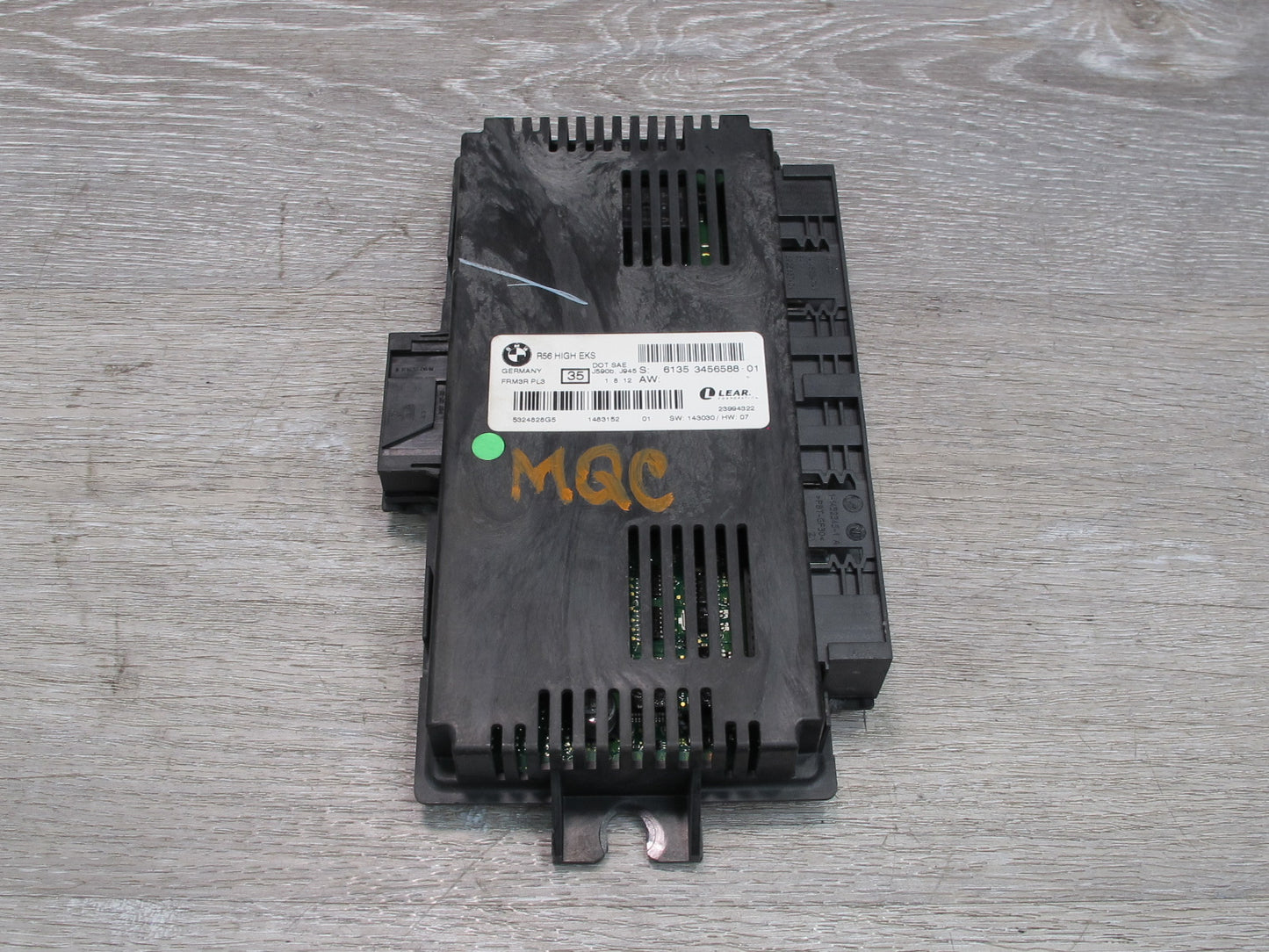 11-15 Mini Cooper R55 R56 R57 Footwell Light Control Module 3456588 OEM