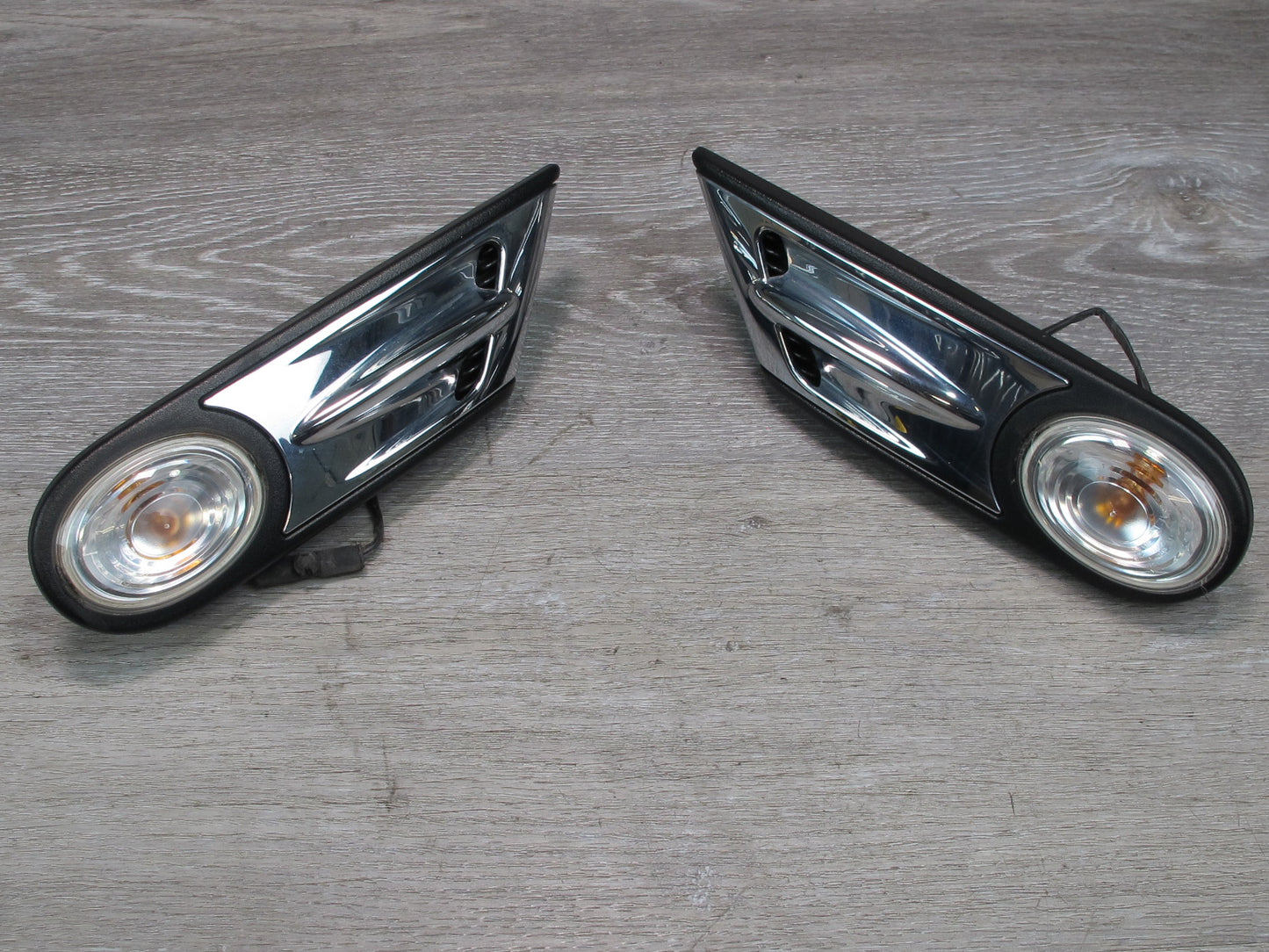 08-15 Mini Cooper R55 R56 R57 Set of 2 Front Fender Turn Signal Light Lamp OEM