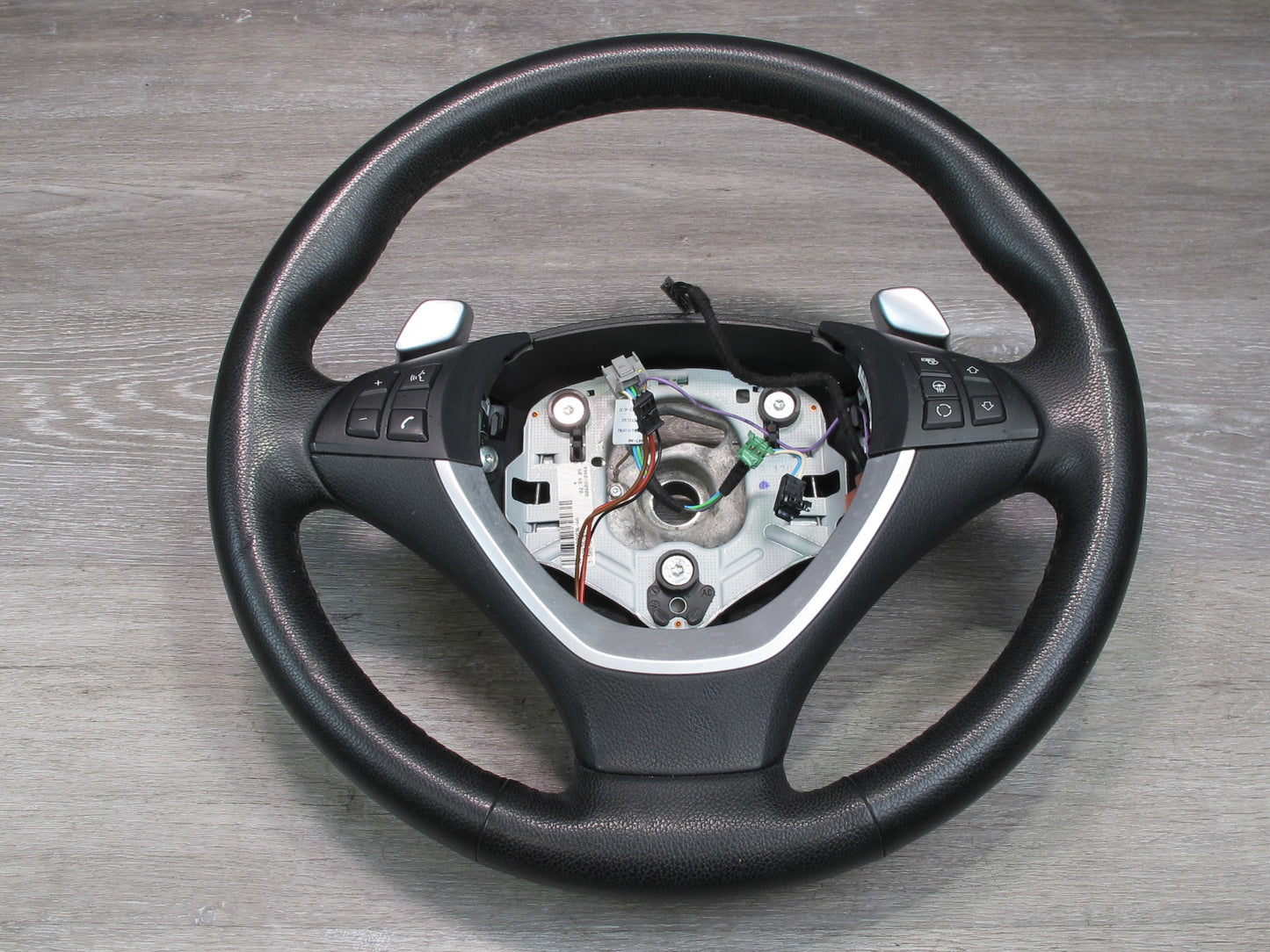 2010-2014 BMW E71 E72 X6 Sport Heated Leather Steering w Controls & Paddles