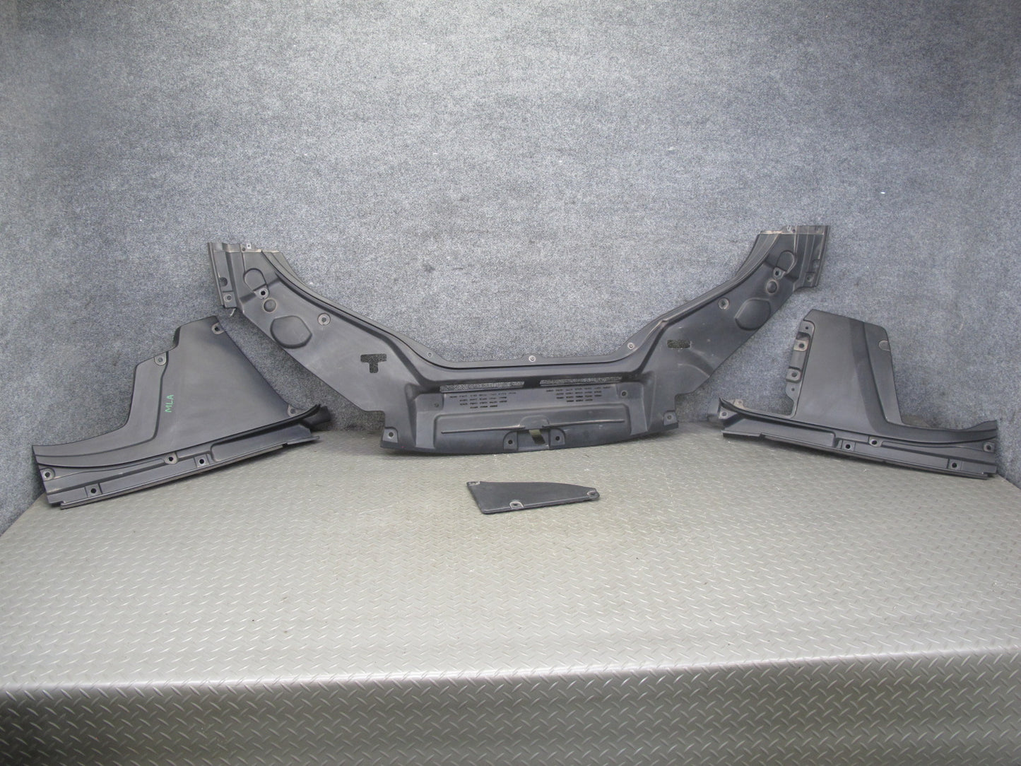 2017-2020 Maserati Levante M161 Radiator Engine Bay Upper Trim Panel Set of 4