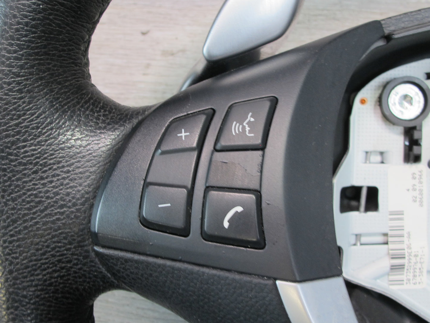 2010-2014 BMW E71 E72 X6 Sport Heated Leather Steering w Controls & Paddles