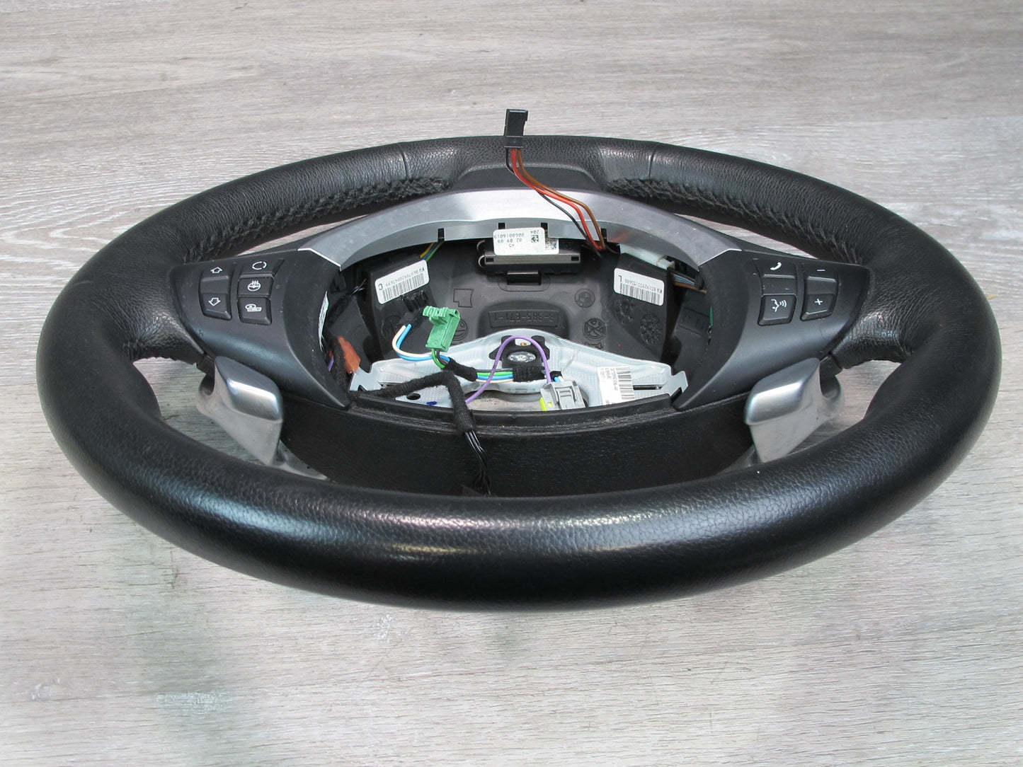 2010-2014 BMW E71 E72 X6 Sport Heated Leather Steering w Controls & Paddles