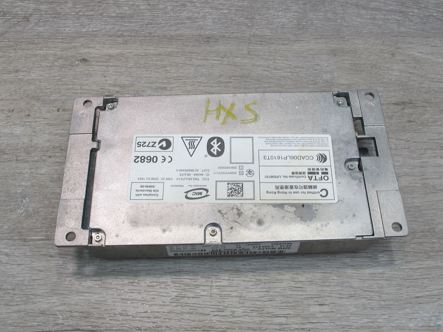 2008-2014 BMW E71 E72 X6 MULF2 High Bluetooth Interface Control Module 9224674