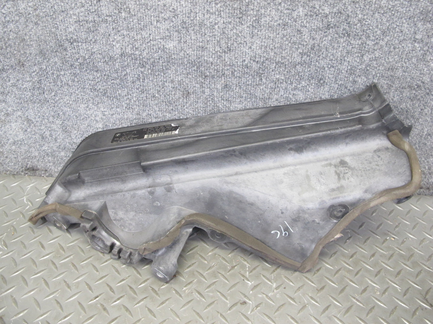2008-2014 BMW E71 E72 X6 Engine Partition Compartment Cowl Cover Set of 3