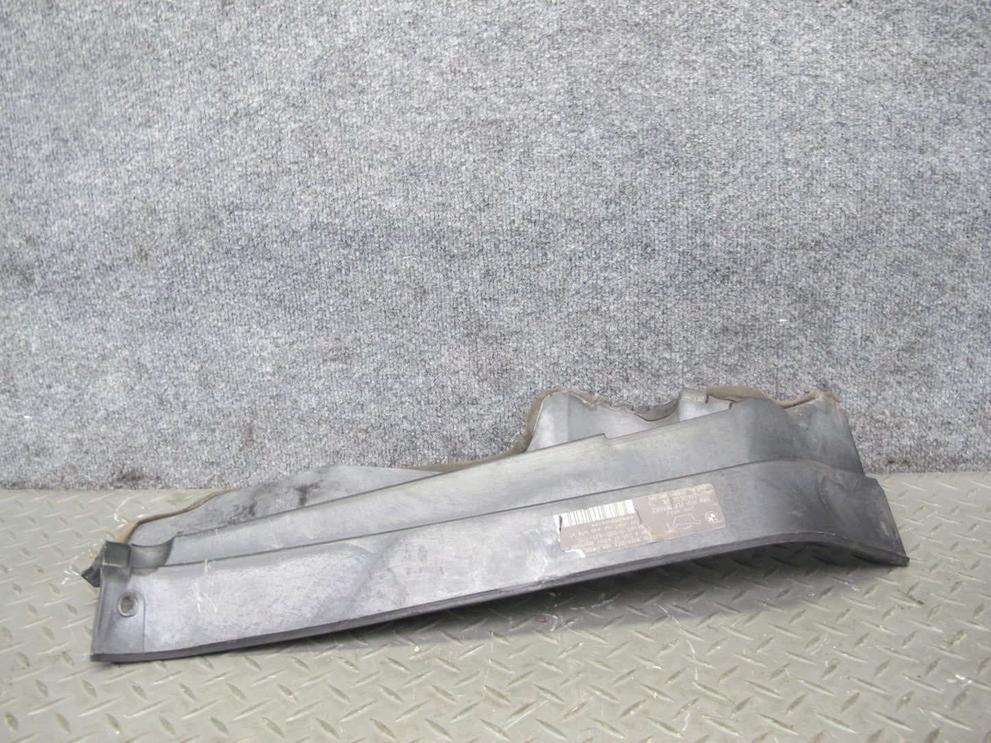 2008-2014 BMW E71 E72 X6 Engine Partition Compartment Cowl Cover Set of 3