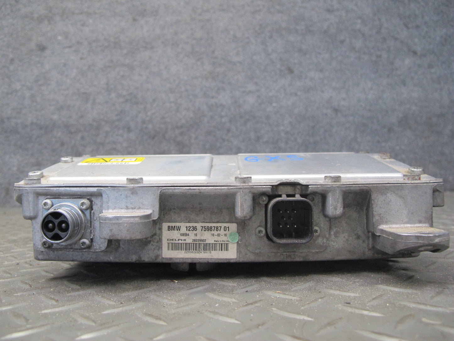 2010-2011 BMW E72 X6 Hybrid Auxiliary Power Control Module 7598787