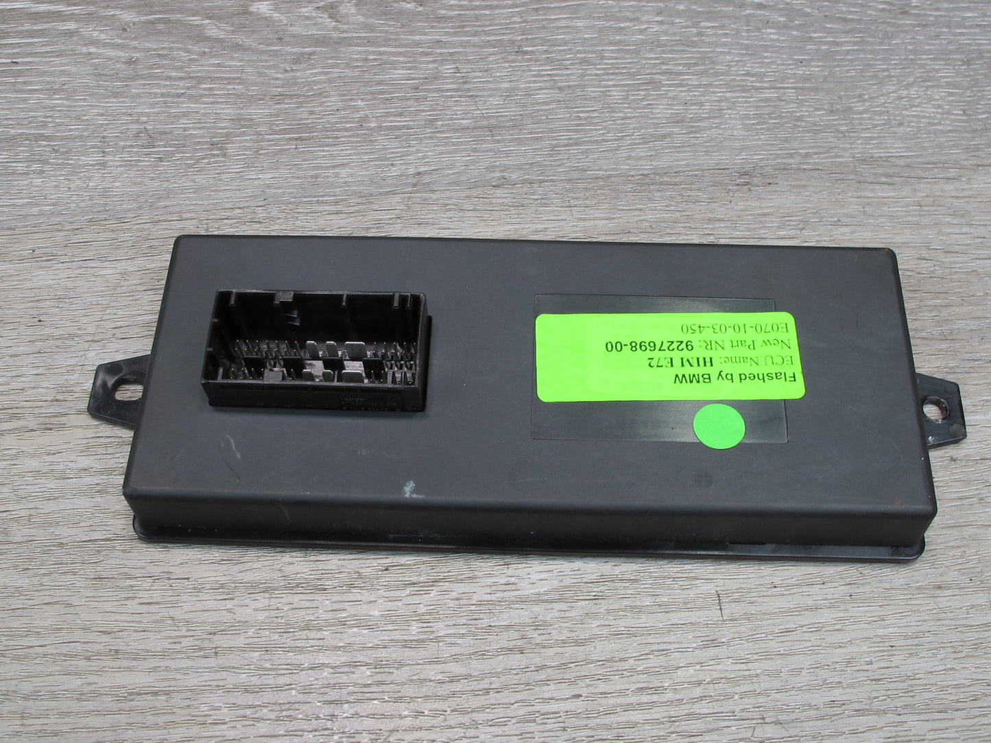 2010-2011 BMW E72 X6 Hybrid Interface Control Module 9227698
