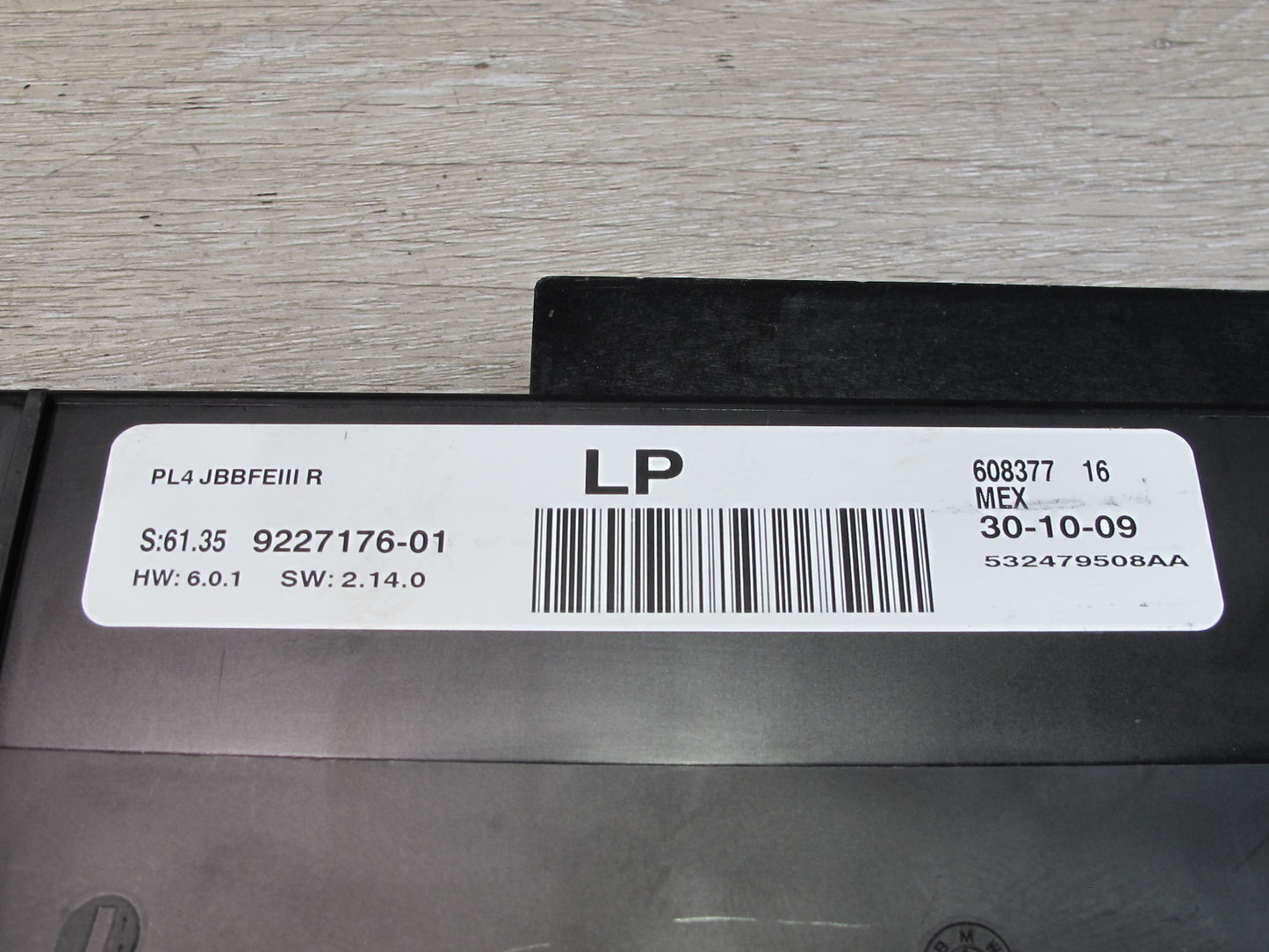 2010-2014 BMW E71 E72 X6 Body Junction Control Module BCM BCU 9227176