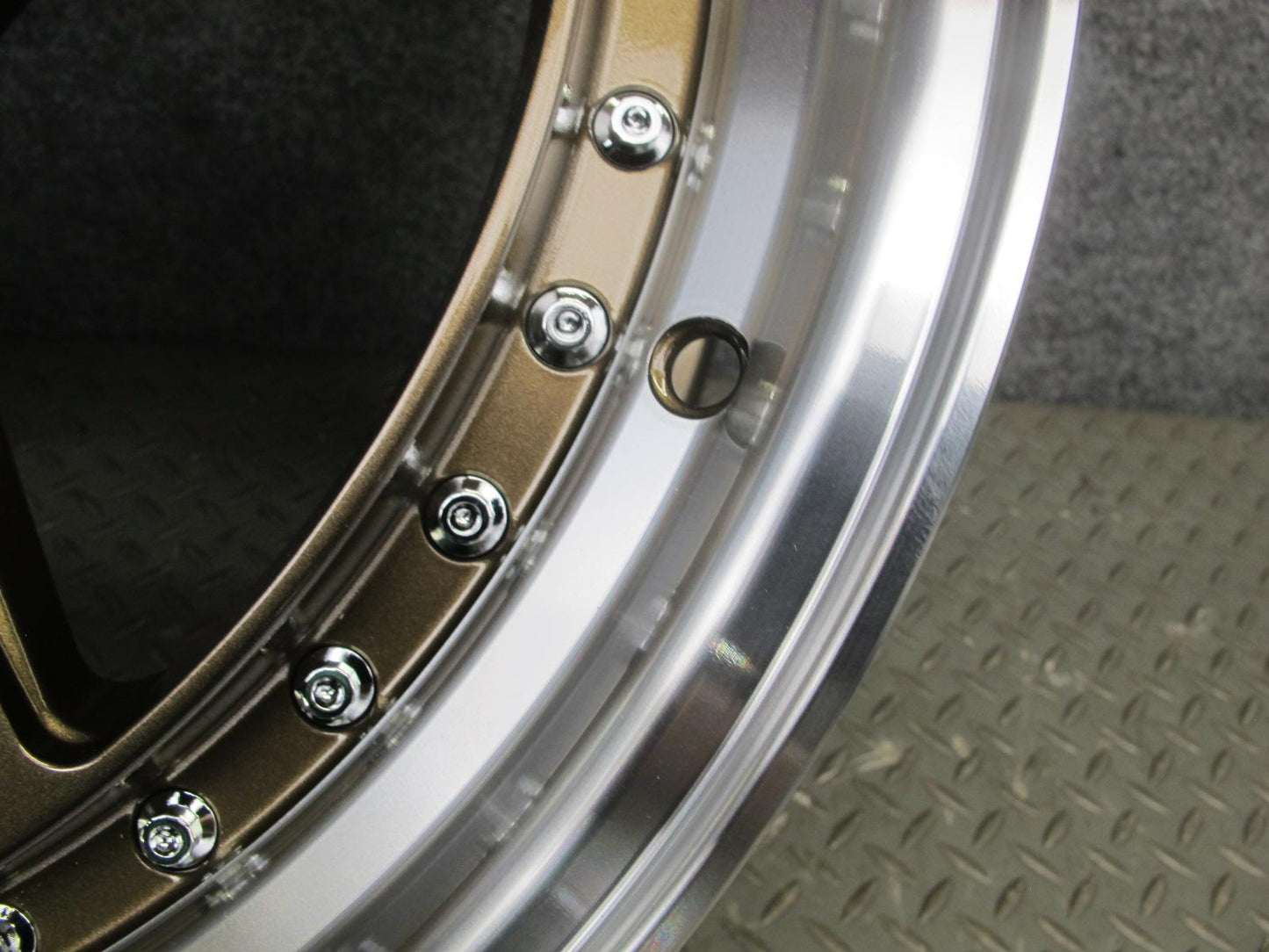 Aodhan DS05 Bronze Machined R18" Alloy Wheel Rim 18x8.5J ET33 5x114.3 w Cap OEM