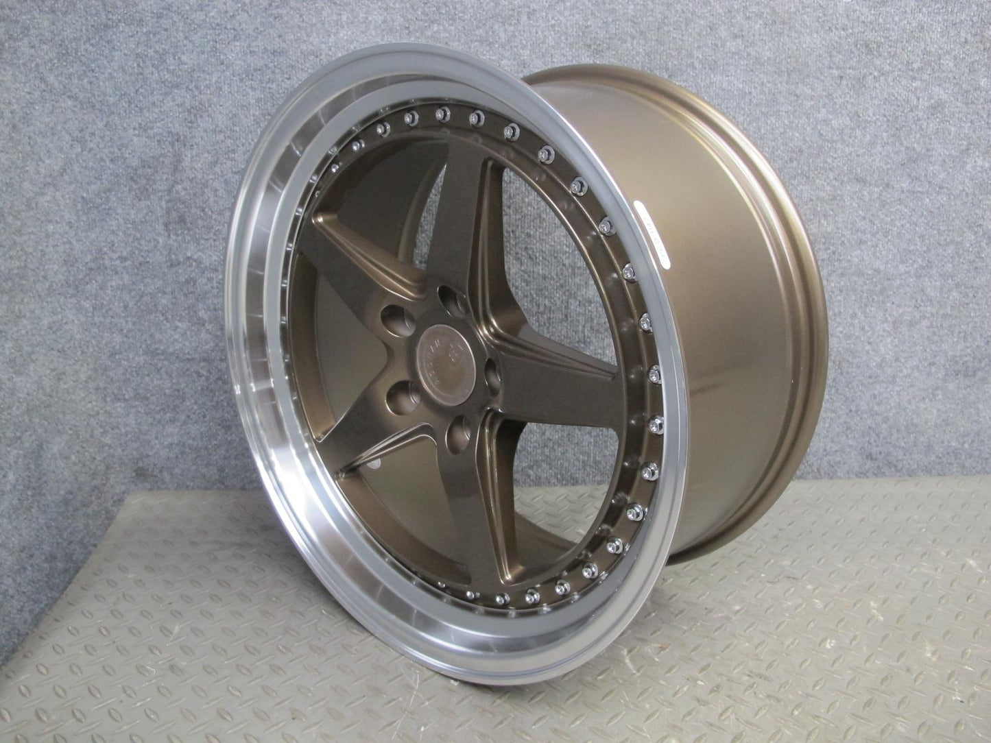 Aodhan DS05 Bronze Machined R18" Alloy Wheel Rim 18x8.5J ET33 5x114.3 w Cap OEM