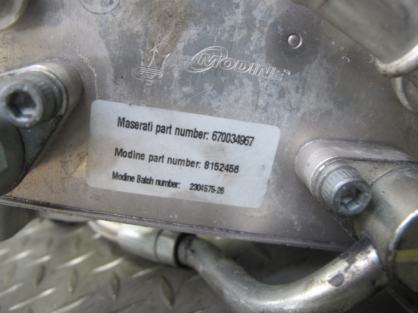 2017-2020 Maserati Levante M161 3.0L Transmission Oil Cooler w Hoses Lines
