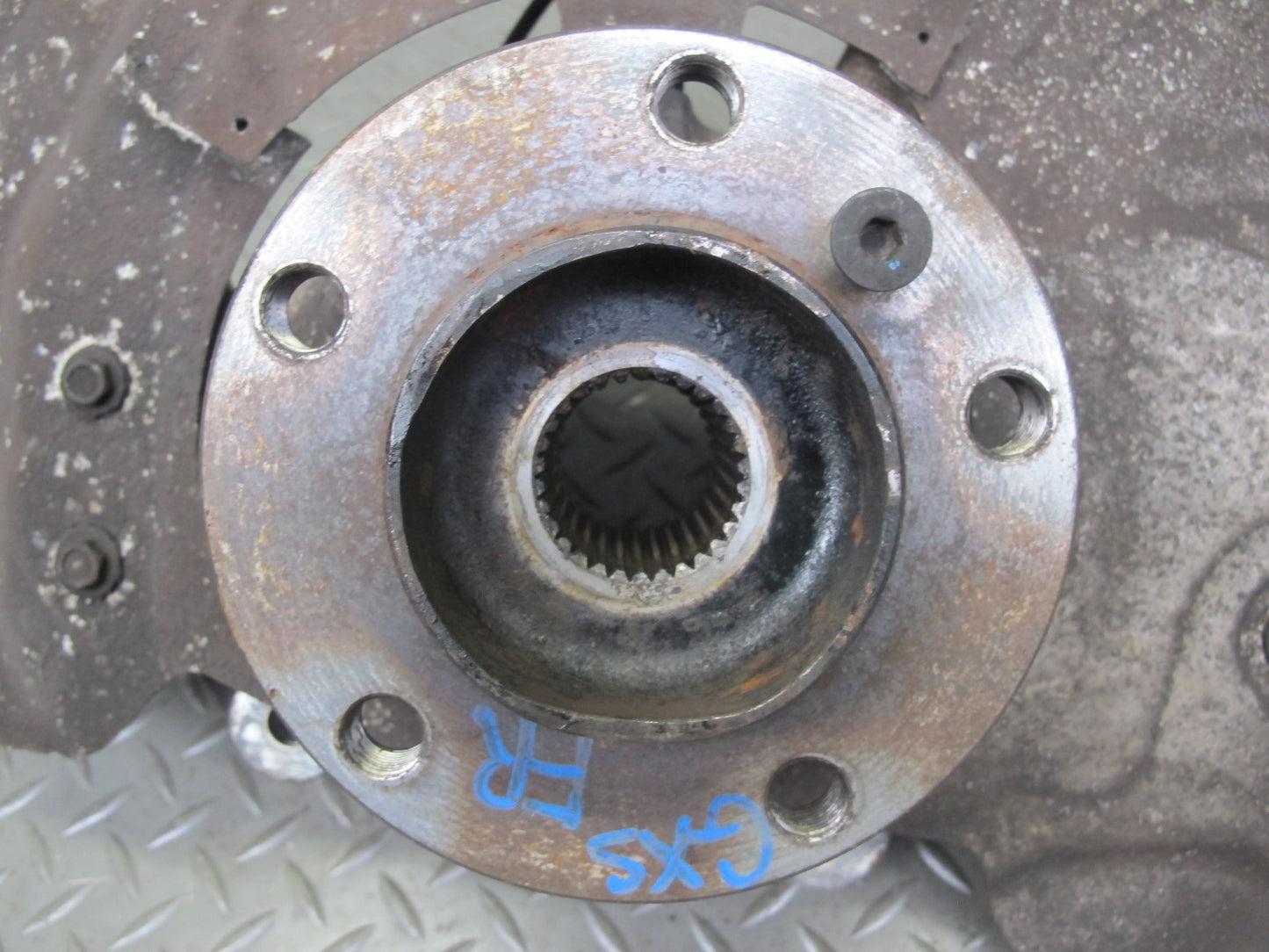 2008-2014 BMW E71 E72 X6 AWD Front Right Spindle Knuckle Wheel Hub Bearing