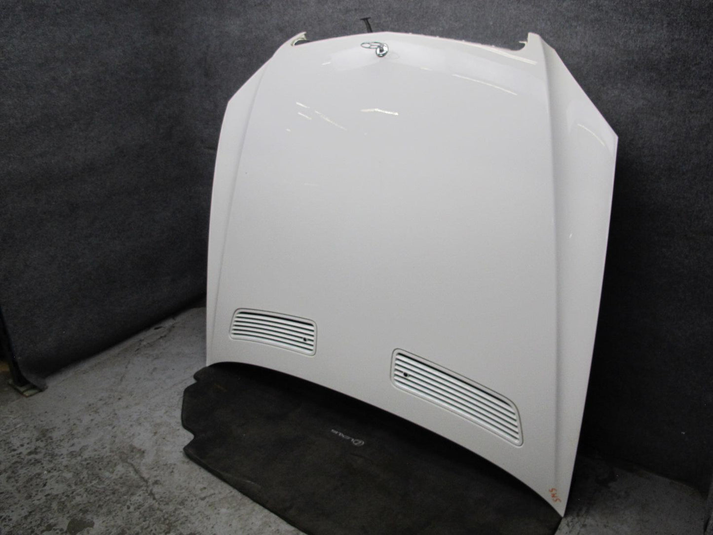07-13 Mercedes W221 S-class Front Hood Bonnet Shell Panel Cover Arctic White OEM