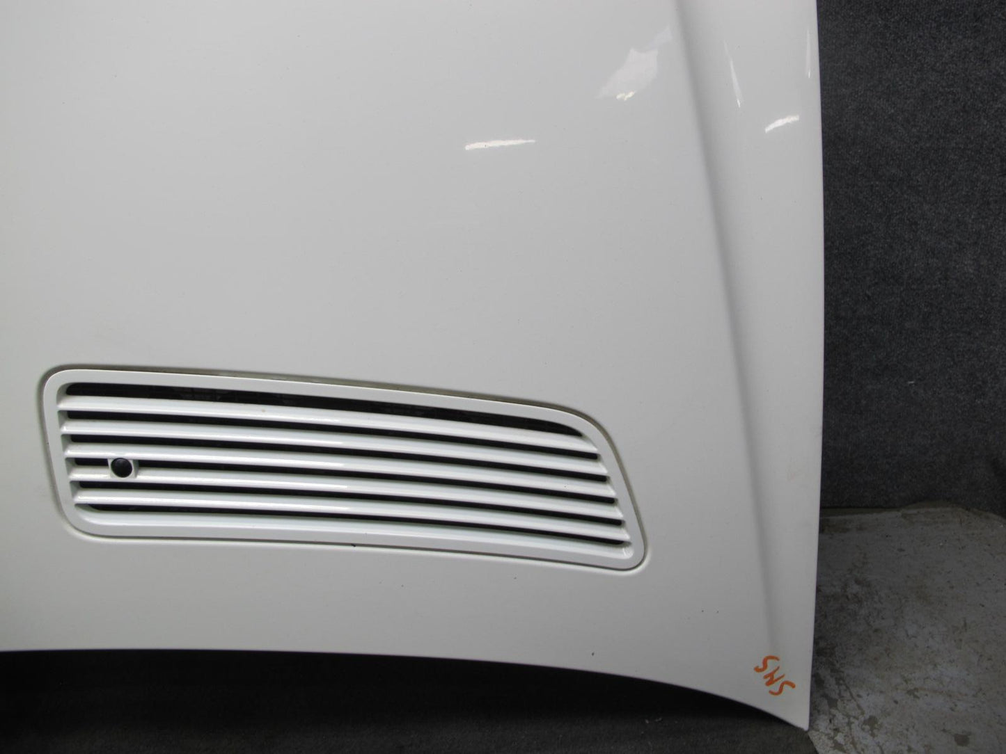 07-13 Mercedes W221 S-class Front Hood Bonnet Shell Panel Cover Arctic White OEM