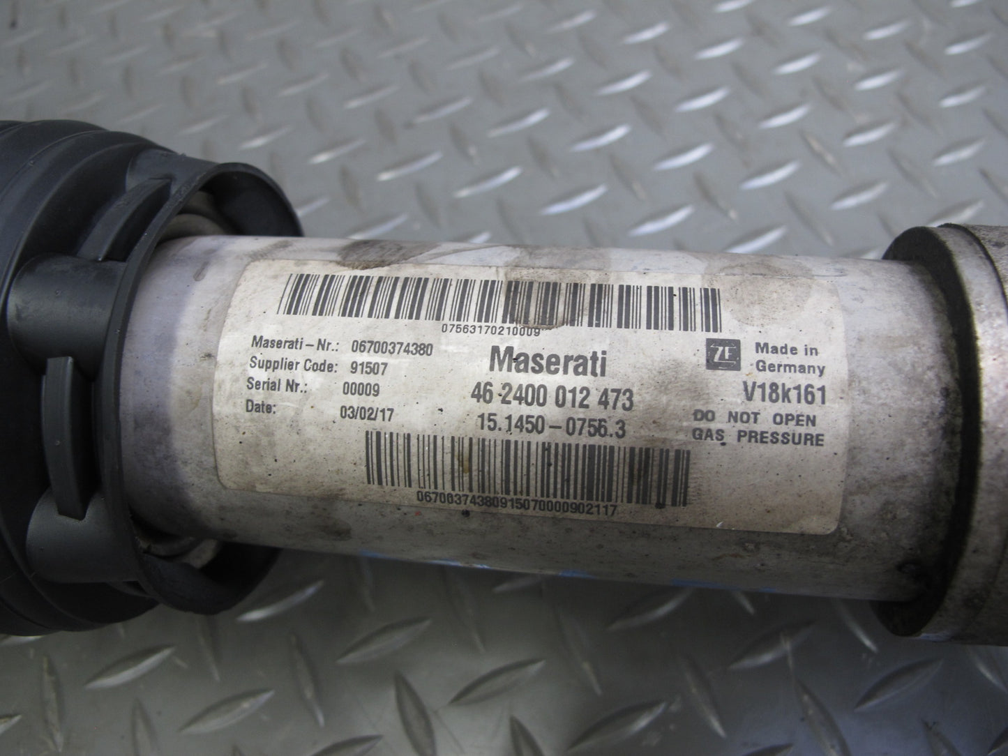 2017-2020 Maserati Levante M161 AWD Front Left Air Strut Shock Absorber 102K
