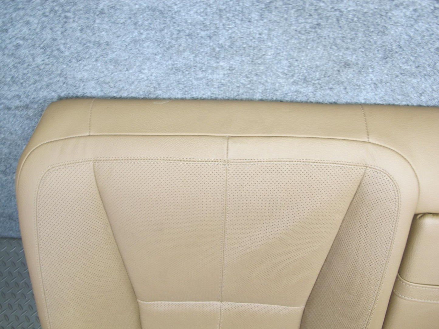 07-09 Mercedes W221 S-class Rear Leather Seat Upper Cushion Brown OEM