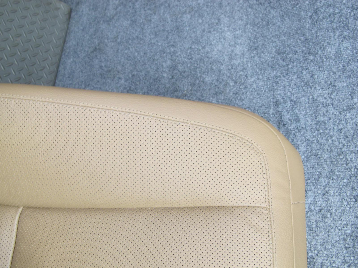 07-09 Mercedes W221 S-class Rear Leather Seat Upper Cushion Brown OEM