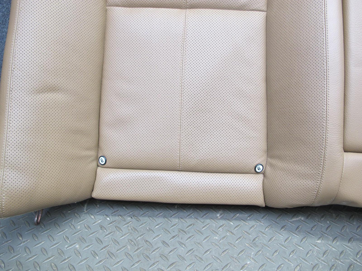 07-09 Mercedes W221 S-class Rear Leather Seat Upper Cushion Brown OEM