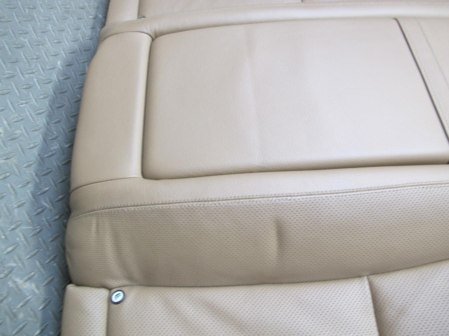 07-09 Mercedes W221 S-class Rear Leather Seat Upper Cushion Brown OEM