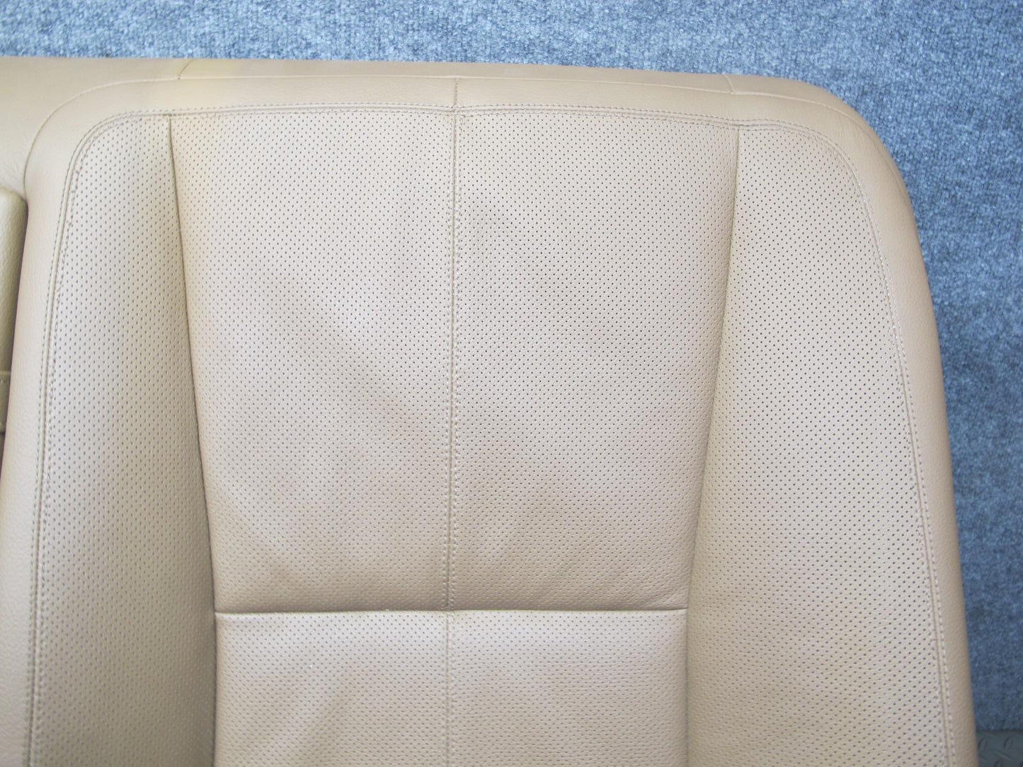07-09 Mercedes W221 S-class Rear Leather Seat Upper Cushion Brown OEM