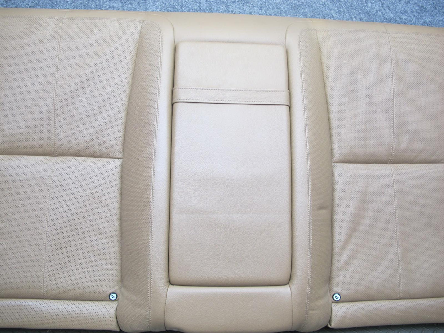 07-09 Mercedes W221 S-class Rear Leather Seat Upper Cushion Brown OEM